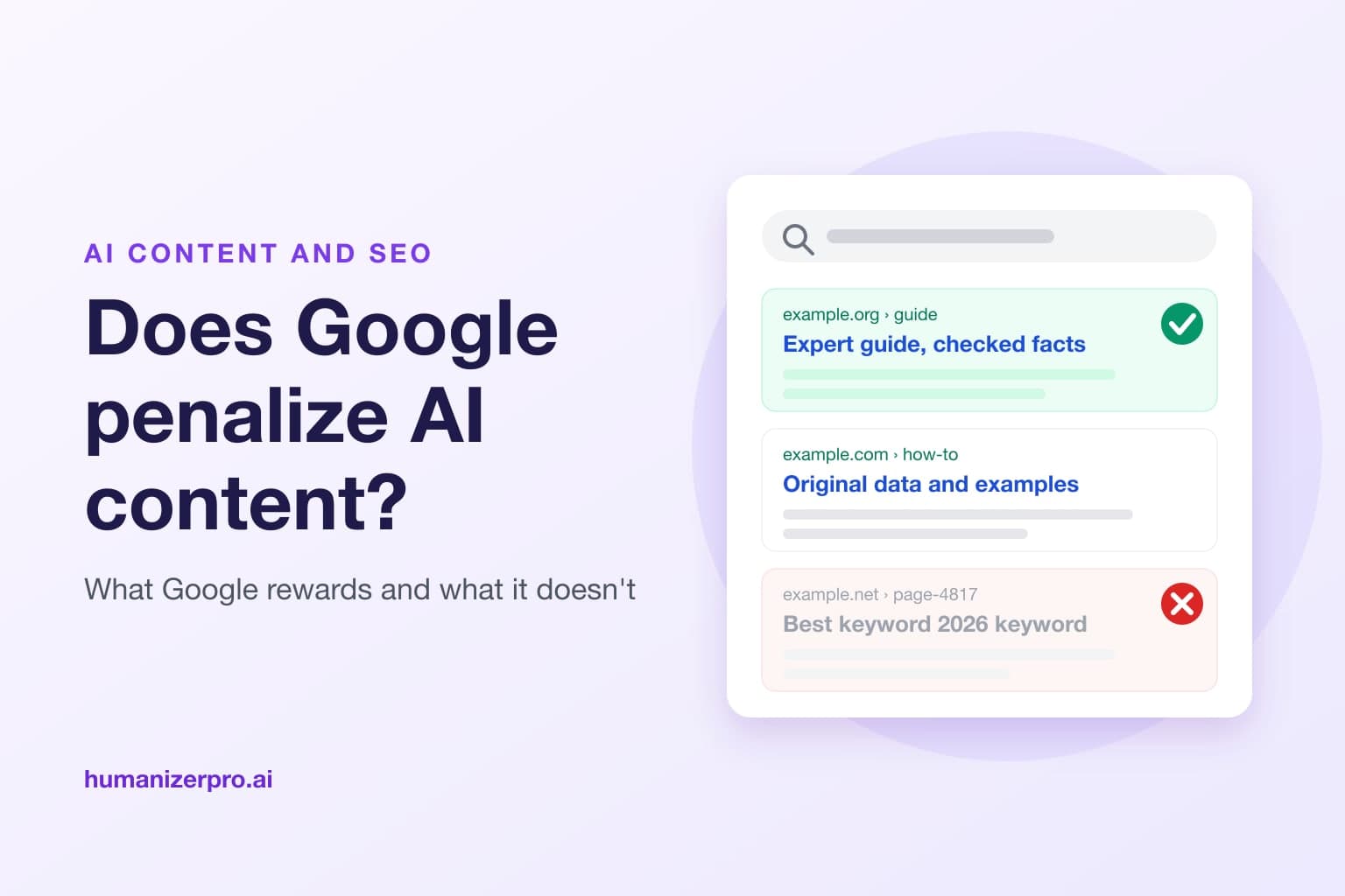 Does Google Penalize AI Content? What Google Actually Says (2026)