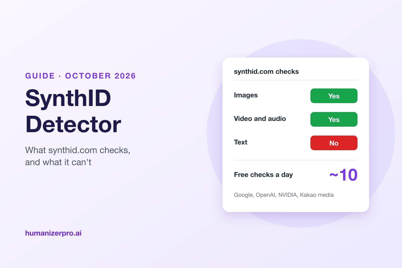 SynthID Detector (synthid.com): What Google's AI Watermark Checker Can and Can't Do