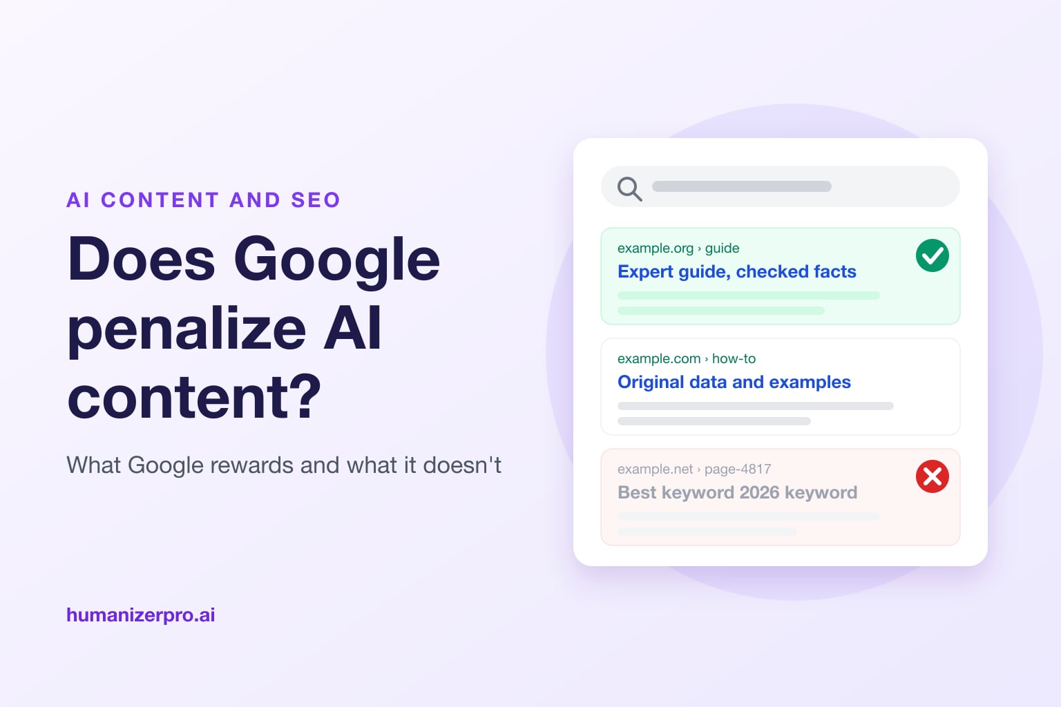 Does Google Penalize AI Content? What Google Actually Says (2026)